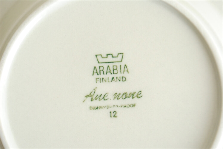 ARABIA アラビア アネモネ 17.5cm プレート Anemone お皿 ブルー 北欧食器 フィンランド 北欧 ヴィンテージ アンティーク