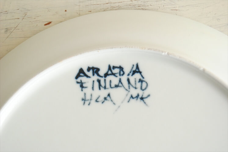 訳あり ARABIA アラビア Hilkka Liisa Ahola Hehku 20cm プレート ヒルッカリーサアホラ ヘウク 北欧食器 お皿 フィンランド