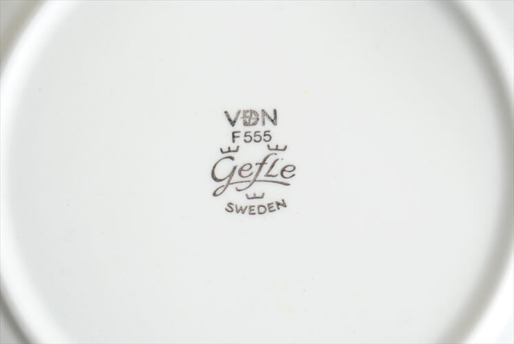 スウェーデン製 Gefle Agneta 19cm プレート ゲフレ アグネッタ お皿 デザートプレート 北欧食器 磁器 アンティーク