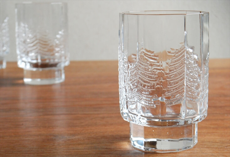 Iittala イッタラ Kuusi タンブラー 約220ml 10cm高 ガラス グラス カップ コップ 北欧 フィンランド アンティーク