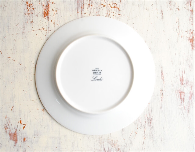 ARABIA アラビア Louhi 17.5cm プレート お皿 ロウヒ 北欧食器 フィンランド アンティーク ヴィンテージ_220805