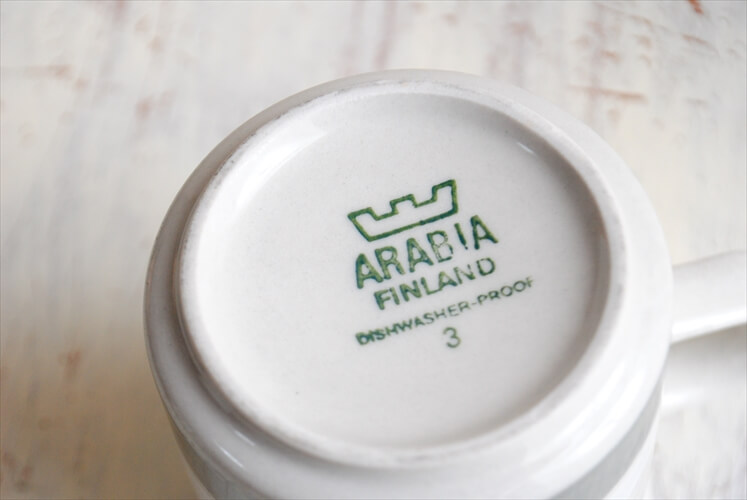 ARABIA アラビア Salla カップ&ソーサー サーラ 北欧食器 フィンランド ヴィンテージ アンティーク_220920