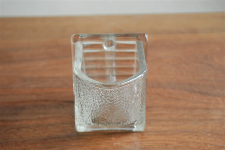 ドイツ GERRIX ガラスのスパイスコンテナー Small グラススコップ 容器 キャニスター アンティーク