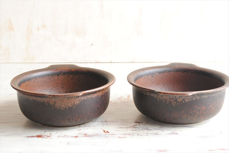 ARABIA アラビア Ruska ルスカ Φ13 小ボウル 深皿 2皿 EF ARABIA アラビア Ruska ルスカ Φ13 小ボウル 深皿 2皿 AB ARABIA