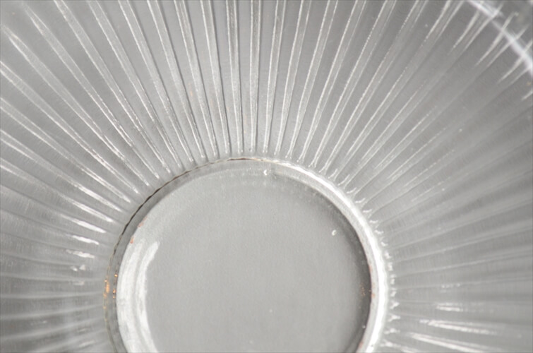 1940年代～ フィンランド製 Goran Hongell Sade 13.5cm ガラスのプレート お皿 小皿 北欧 ヴィンテージ アンティーク_240418