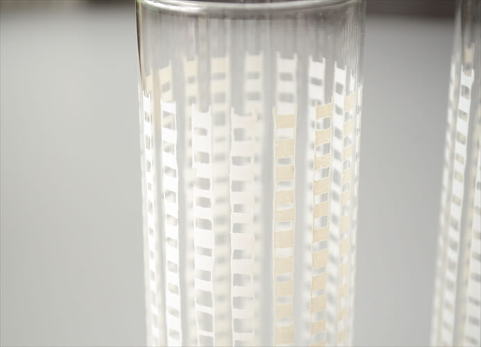 フィンランド製 1960年代 Riihimaen Lasi 11.5cm高 ヴィンテージ グラス ガラスカップ コップ Helena Tynell リーヒマエンラシ 北欧 アンティーク_240423