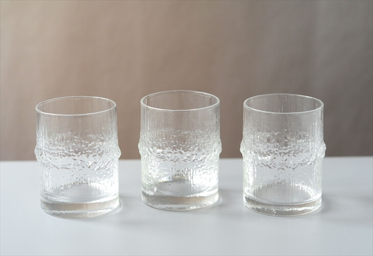 iittala イッタラ Niva ニヴァ 7cm高 ミニグラス ショットグラス ガラス 北欧 Tapio Wirkkala ヴィンテージ_240613