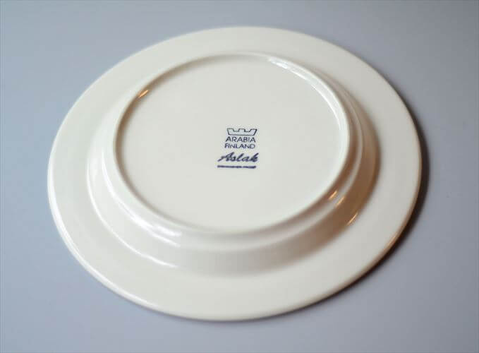 ARABIA アラビア aslak 19.5cm プレート お皿 アスラク 北欧食器 フィンランド ヴィンテージ アンティーク_241213