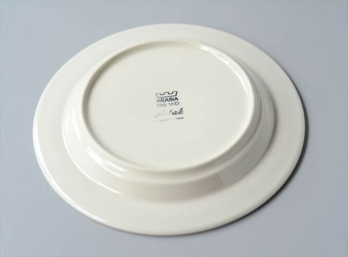 ARABIA アラビア aslak 19.5cm プレート お皿 アスラク 北欧食器 フィンランド ヴィンテージ アンティーク_250213