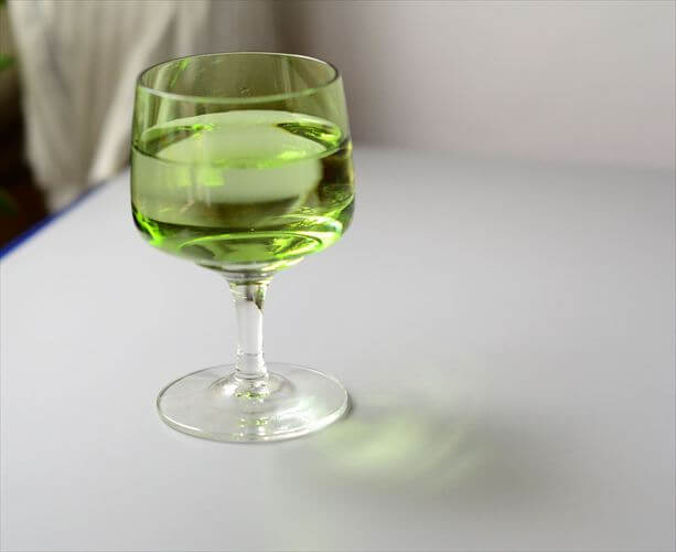 デンマーク製 Holmegaard Atlantic コニャックグラス グリーン ホルムガード ワイン リキュール Per Lutken 北欧 ヴィンテージ