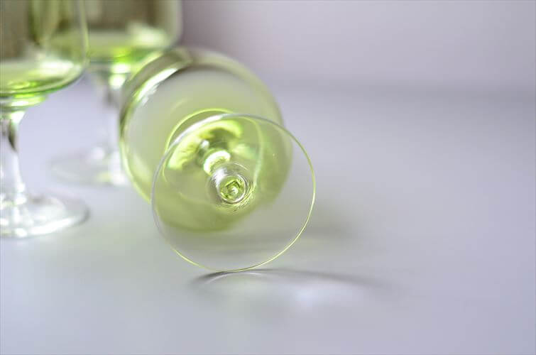 デンマーク製 Holmegaard Atlantic コニャックグラス グリーン ホルムガード ワイン リキュール Per Lutken 北欧 ヴィンテージ