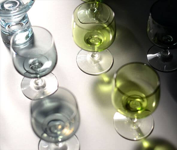 デンマーク製 Holmegaard Atlantic コニャックグラス グリーン ホルムガード ワイン リキュール Per Lutken 北欧 ヴィンテージ