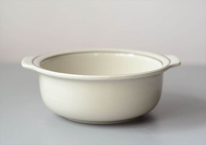 ARABIA アラビア fennica グラタン皿 ハンドル付 ボウル フェニカ 北欧食器 フィンランド 陶器 北欧 ヴィンテージ アンティーク_250502