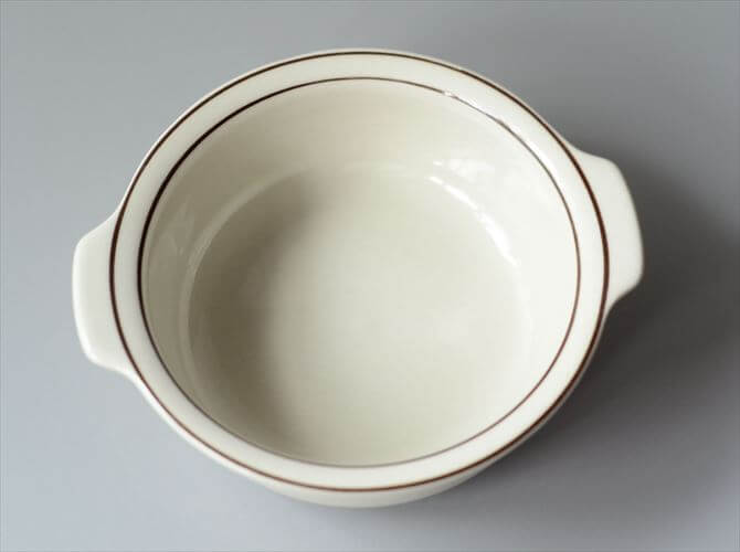 ARABIA アラビア fennica グラタン皿 ハンドル付 ボウル フェニカ 北欧食器 フィンランド 陶器 北欧 ヴィンテージ アンティーク_250502