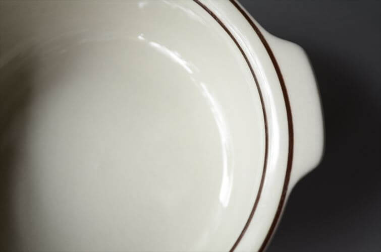 ARABIA アラビア fennica グラタン皿 ハンドル付 ボウル フェニカ 北欧食器 フィンランド 陶器 北欧 ヴィンテージ アンティーク_250502