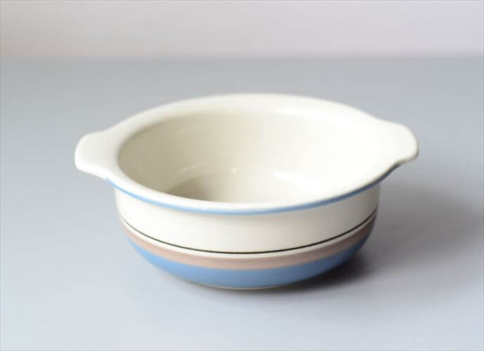 ARABIA アラビア Uhtua グラタン皿 ハンドル付 ボウル ウートゥア 北欧食器 フィンランド 陶器 北欧 ヴィンテージ アンティーク_250502