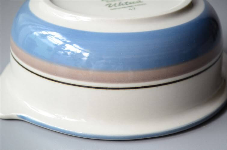 ARABIA アラビア Uhtua グラタン皿 ハンドル付 ボウル ウートゥア 北欧食器 フィンランド 陶器 北欧 ヴィンテージ アンティーク_250502