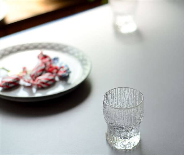 フィンランド製 iittala Aslak ショットグラス 30ml イッタラ アスラク Tapio Wirkkala ガラスカップ コップ 北欧 ヴィンテージ