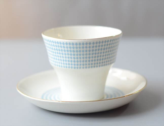 ARABIA アラビア Rio カップ&ソーサー blue リオ 北欧食器 フィンランド Raija Uosikkinen 陶器 北欧 ヴィンテージ アンティーク_261006