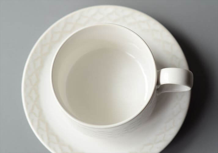 希少! デンマーク製 クイストゴー コーディアル ホワイト コーヒーカップ&ソーサー cordial B&G J.H.Quistgaard 北欧 ヴィンテージ アンティーク_250512