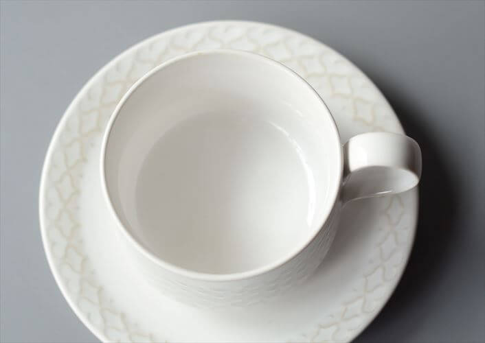希少! デンマーク製 クイストゴー コーディアル ホワイト コーヒーカップ&ソーサー cordial B&G J.H.Quistgaard 北欧 ヴィンテージ アンティーク_250512