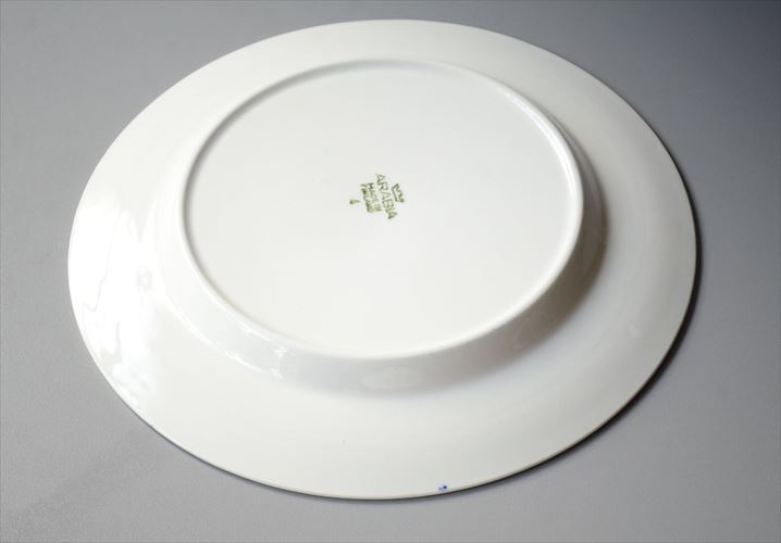 ARABIA アラビア ALI 17.5cm プレート アリ ブルー お皿 北欧食器 フィンランド 陶器 ヴィンテージ アンティーク_250522