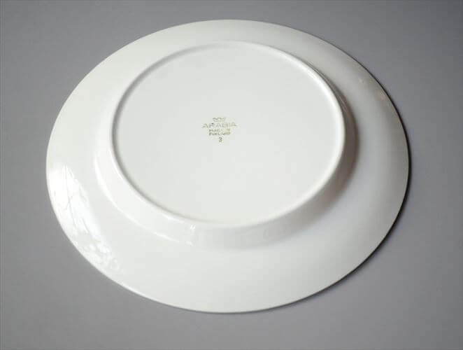 ARABIA アラビア ALI 17.5cm プレート アリ ブルー お皿 北欧食器 フィンランド 陶器 ヴィンテージ アンティーク_250522