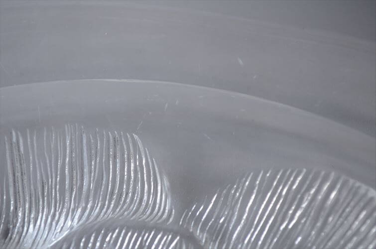 フィンランド製 Nuutajarvi ARABIA Pioni 26cm ガラスプレート ヌータヤルヴィ アラビア ピオニ Oiva Toikka オイヴァトイッカ ヴィンテージ_250613