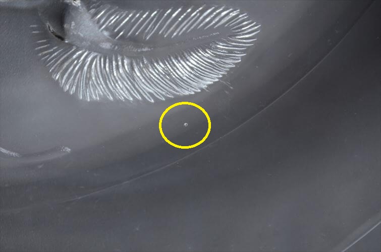 フィンランド製 Nuutajarvi ARABIA Pioni 26cm ガラスプレート ヌータヤルヴィ アラビア ピオニ Oiva Toikka オイヴァトイッカ ヴィンテージ_250613