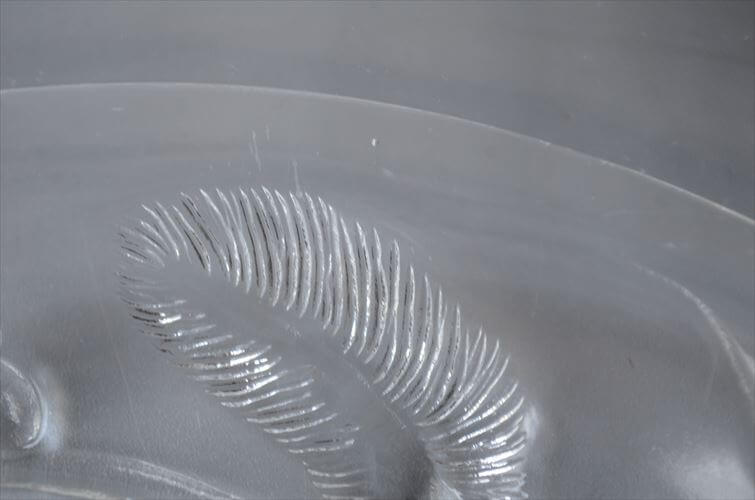 フィンランド製 Nuutajarvi ARABIA Pioni 26cm ガラスプレート ヌータヤルヴィ アラビア ピオニ Oiva Toikka オイヴァトイッカ ヴィンテージ_250613