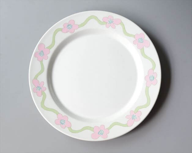 希少！Arabia Villiruusu 20cm プレート お皿 アラビア ヴィリルース 北欧 フィンランド ヴィンテージ アンティーク_250617