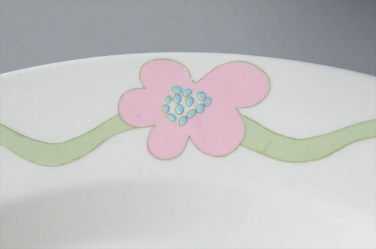 希少！Arabia Villiruusu 20cm プレート お皿 アラビア ヴィリルース 北欧 フィンランド ヴィンテージ アンティーク_250617