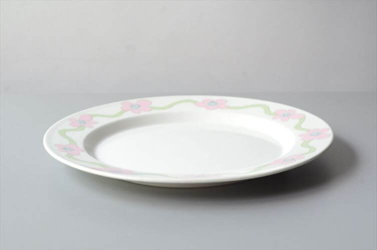 希少！Arabia Villiruusu 20cm プレート お皿 アラビア ヴィリルース 北欧 フィンランド ヴィンテージ アンティーク_250617