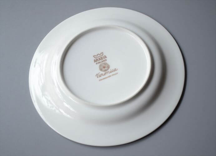 ARABIA アラビア Veronica 17cm プレート お皿 ヴェロニカ 北欧食器 フィンランド Inkeri Leivo 陶器 北欧 ヴィンテージ アンティーク_250620