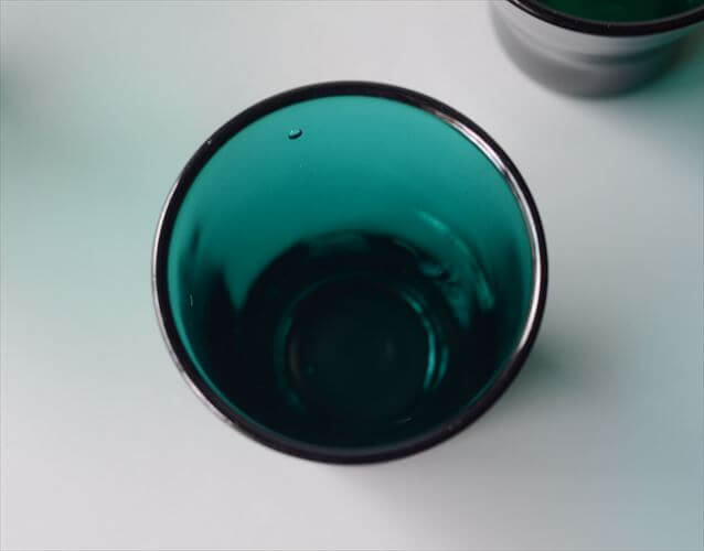 1960年代 フィンランド製 Riihimaen Lasi ガラスカップ グラス リーヒマエンラシ 北欧 アンティーク ヴィンテージ_250624