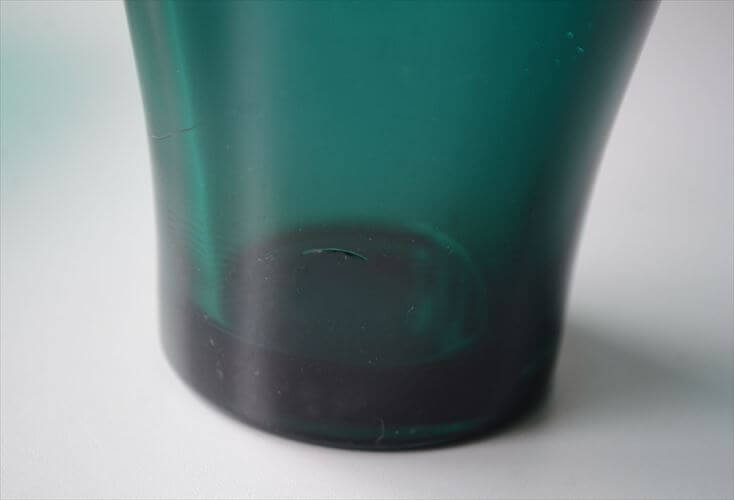 1960年代 フィンランド製 Riihimaen Lasi ガラスカップ グラス リーヒマエンラシ 北欧 アンティーク ヴィンテージ_250624