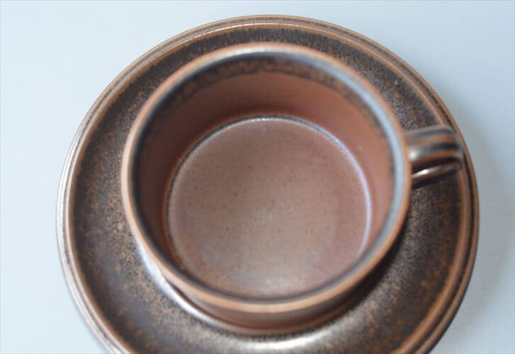 ARABIA アラビア ルスカ ティーカップ＆ソーサー Ruska 北欧食器 フィンランド 陶器 北欧 ヴィンテージ アンティーク_250702