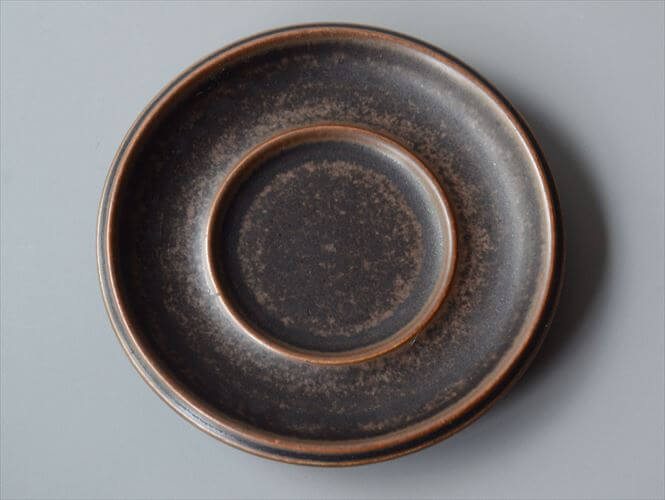 ARABIA アラビア ルスカ カップ＆ソーサー Ruska 7.5cm高 小サイズ 北欧食器 フィンランド 陶器 北欧 ヴィンテージ アンティーク_250702
