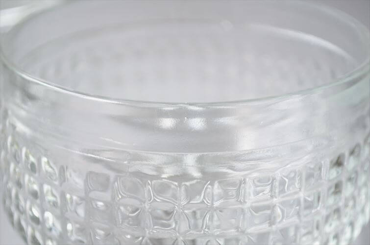 フィンランド製 Riihimaen Lasi Lappi ガラス デザートボウル 10cm 1970～90年 リーヒマエンラシ 北欧 ヴィンテージ_250708