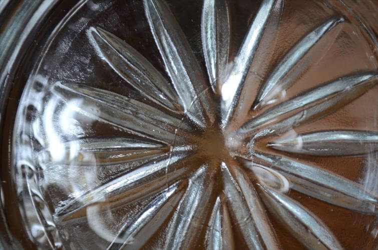 フィンランド製 Riihimaen Lasi Lappi ガラス デザートボウル 10cm 1970～90年 リーヒマエンラシ 北欧 ヴィンテージ_250708