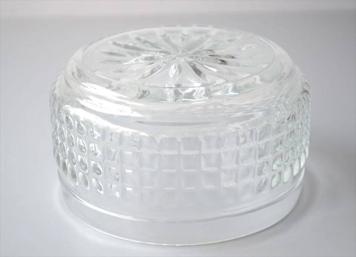 フィンランド製 Riihimaen Lasi Lappi ガラス デザートボウル 10cm 1970～90年 リーヒマエンラシ 北欧 ヴィンテージ_250708