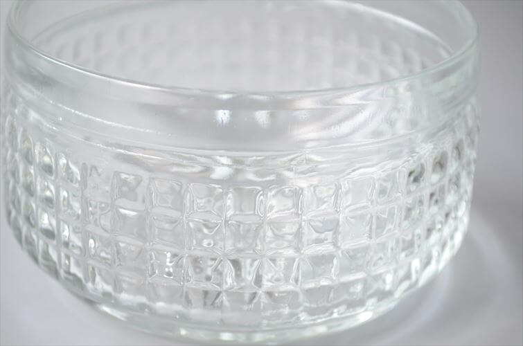 フィンランド製 Riihimaen Lasi Lappi ガラス デザートボウル 10cm 1970～90年 リーヒマエンラシ 北欧 ヴィンテージ_250708