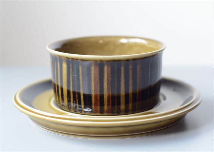 ARABIA アラビア コスモス ティーカップ＆ソーサー KOSMOS 北欧食器 フィンランド ヴィンテージ アンティーク_250710