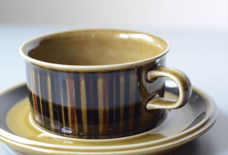 ARABIA アラビア コスモス ティーカップ＆ソーサー KOSMOS 北欧食器 フィンランド ヴィンテージ アンティーク_250710