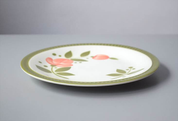 1960～70年代 ベルギー製 ヴィンテージ BOCH Delta 19cm プレート ボッホ デルタ お皿 磁器 陶器 アンティーク 食器 ヨーロッパ_250718