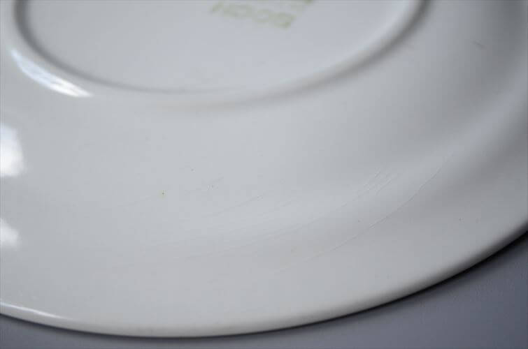 1960～70年代 ベルギー製 ヴィンテージ BOCH Delta 19cm プレート ボッホ デルタ お皿 磁器 陶器 アンティーク 食器 ヨーロッパ_250718