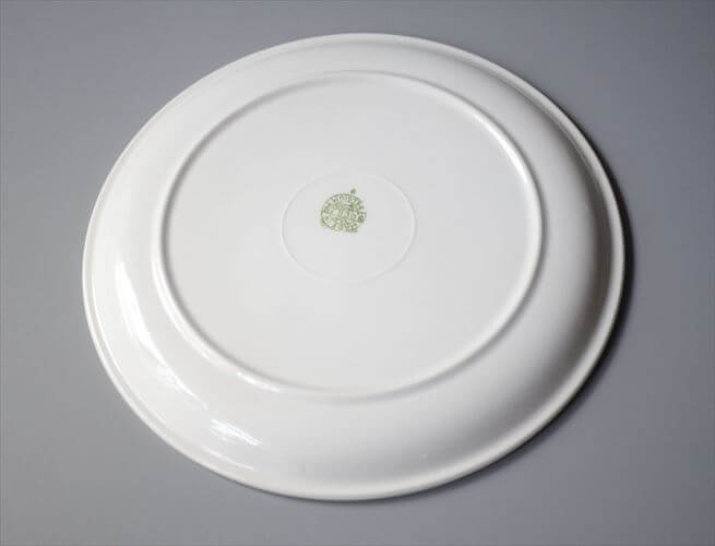 希少! ベルギー製 ヴィンテージ BOCH Menuet 20.5cm プレート ボッホ メヌエット 陶器 アンティーク 食器 ヨーロッパ_250718