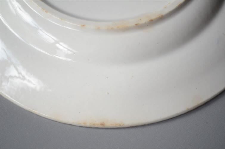 1920～30年代頃 ベルギー製 ヴィンテージ BOCH D.2082 vogel 17.5cm プレート ボッホ お皿 磁器 陶器 アンティーク 食器 ヨーロッパ_250725