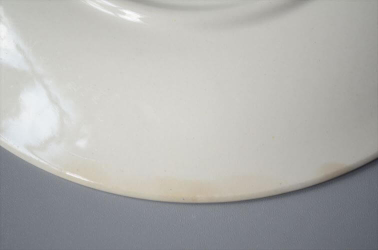 1950～60年代頃 ベルギー製 BOCH ボッホ Delta Asteriola 19cm プレート お皿 磁器 陶器 アンティーク ヴィンテージ_250731