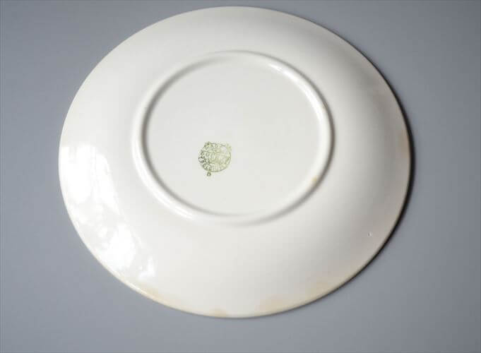 1950～60年代頃 ベルギー製 BOCH ボッホ Delta Asteriola 19cm プレート お皿 磁器 陶器 アンティーク ヴィンテージ_250731